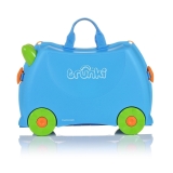 Голубой чемодан TRUNKI в категории Детское/Детские чемоданы. Вид 3