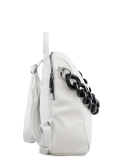 Белый рюкзак Fabbiano. Вид 3 миниатюра.