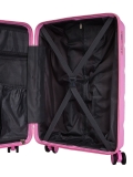 Розовый чемодан МIRONPAN. Вид 5 миниатюра.