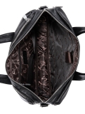 Чёрная сумка классическая Catiroya. Вид 5 миниатюра.