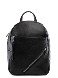 Чёрный рюкзак S.Lavia в категории Коллекция осень-зима 22/23/Коллекция из искусственной кожи. Вид 1