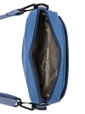 Синяя сумка планшет Angelo Bianco. Вид 5 миниатюра.