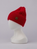 Красная шапка FERZ. Вид 2 миниатюра.