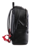 Чёрный рюкзак S.Lavia в категории Мужское/Рюкзаки мужские/Мужские рюкзаки из натуральной кожи. Вид 3