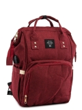 Бордовый рюкзак Anello в категории Женское/Рюкзаки женские/Сумки-рюкзаки женские. Вид 2