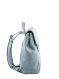 Светло-голубой рюкзак S.Lavia. Вид 3 миниатюра.