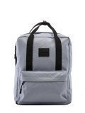 Светло-серый рюкзак NaVibe в категории Коллекция осень-зима 22/23/Коллекция из текстиля. Вид 1