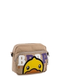 Бежевая сумка планшет Angelo Bianco в категории Детское/Детские сумочки/Сумки для девочек. Вид 2