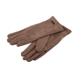 Серо-коричневые перчатки Angelo Bianco в категории Женское/Аксессуары женские/Женские перчатки. Вид 1