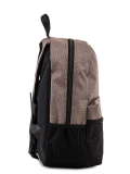 Коричневый рюкзак Lbags в категории Детское/Школьные рюкзаки/Школьные рюкзаки для подростков. Вид 3