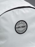 Белый рюкзак NaVibe в категории Школьная коллекция. Вид 2