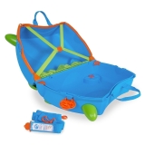 Голубой чемодан TRUNKI в категории Детское/Детские чемоданы. Вид 2