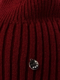 Бордовая шапка Gracia. Вид 3 миниатюра.