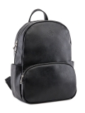 Чёрный рюкзак S.Lavia в категории Коллекция осень-зима 22/23/Коллекция из искусственной кожи. Вид 2