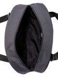 Серая дорожная сумка Lbags. Вид 5 миниатюра.