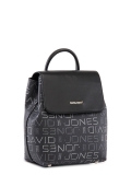 Чёрный рюкзак David Jones в категории Женское/Рюкзаки женские/Сумки-рюкзаки женские. Вид 2
