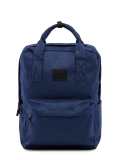 Синий рюкзак NaVibe в категории Коллекция осень-зима 22/23/Коллекция из текстиля. Вид 1