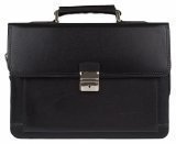 Чёрный портфель Mariscotti в категории Мужское/Сумки мужские/Мужские сумки для документов. Вид 2