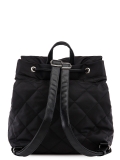 Чёрный рюкзак S.Lavia в категории Коллекция осень-зима 22/23/Коллекция из текстиля. Вид 4