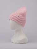 Розовая шапка FERZ. Вид 2 миниатюра.