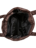 Темно-коричневый шоппер NaVibe в категории Осенняя коллекция/Коллекция из текстиля. Вид 4