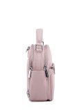 Светло-розовый рюкзак Fabbiano. Вид 3 миниатюра.