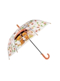 Оранжевый зонт DINIYA. Вид 3 миниатюра.