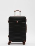 Чёрный чемодан Verano. Вид 1 миниатюра.