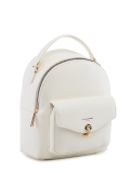 Белый рюкзак David Jones в категории Летняя коллекция/Коллекция из искусственной кожи. Вид 2