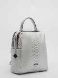 Белый рюкзак Safenta (Fabbiano). Вид 2 миниатюра.