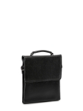 Чёрная сумка планшет Angelo Bianco. Вид 2 миниатюра.