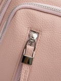 Бежево-розовый рюкзак S.Lavia. Вид 5 миниатюра.