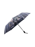 Серый зонт полуавтомат DINIYA. Вид 3 миниатюра.
