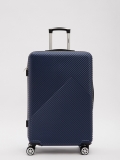 Темно-синий чемодан Verano. Вид 1 миниатюра.