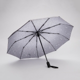 Серый зонт автомат ZITA в категории Женское/Аксессуары женские/Зонты женские. Вид 4