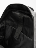 Серый рюкзак S.Lavia. Вид 15 миниатюра.