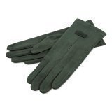 Зелёные перчатки Angelo Bianco в категории Женское/Аксессуары женские/Женские перчатки и варежки. Вид 1