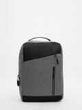 Серый рюкзак S.Lavia. Вид 2 миниатюра.