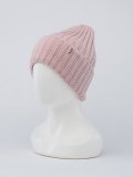 Розовая шапка ADEL. Вид 2 миниатюра.