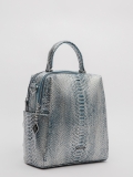 Голубой рюкзак Safenta (Fabbiano). Вид 2 миниатюра.