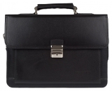 Чёрный портфель Mariscotti в категории Мужское/Сумки мужские/Мужские сумки для документов. Вид 1