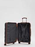 Чёрный чемодан Verano. Вид 4 миниатюра.