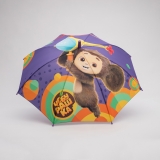 Фиолетовый зонт DINIYA. Вид 2 миниатюра.