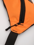 Оранжевая сумка на пояс NaVibe. Вид 6 миниатюра.