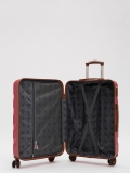 Брусничный чемодан Verano. Вид 4 миниатюра.