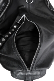 Чёрный рюкзак Polina в категории Женское/Рюкзаки женские/Женские кожаные рюкзаки. Вид 4