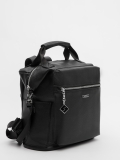 Чёрный рюкзак Safenta (Fabbiano). Вид 2 миниатюра.