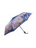 Голубой зонт полуавтомат DINIYA в категории Женское/Аксессуары женские/Зонты женские. Вид 3
