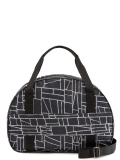 Чёрная дорожная сумка Lbags в категории Женское/Сумки дорожные женские/Дорожные сумки для ручной клади. Вид 4