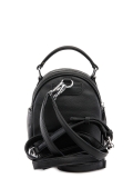 Чёрный рюкзак Fabbiano в категории Коллекция весна-лето 2023/Коллекция из искусственной кожи. Вид 4